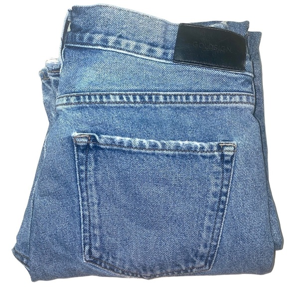 GOLDSIGN - Nineties distressed high-rise bootcut jeans - Picture 5 of 16